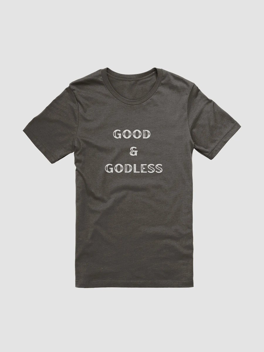 Good + godless tshirt product image (6)