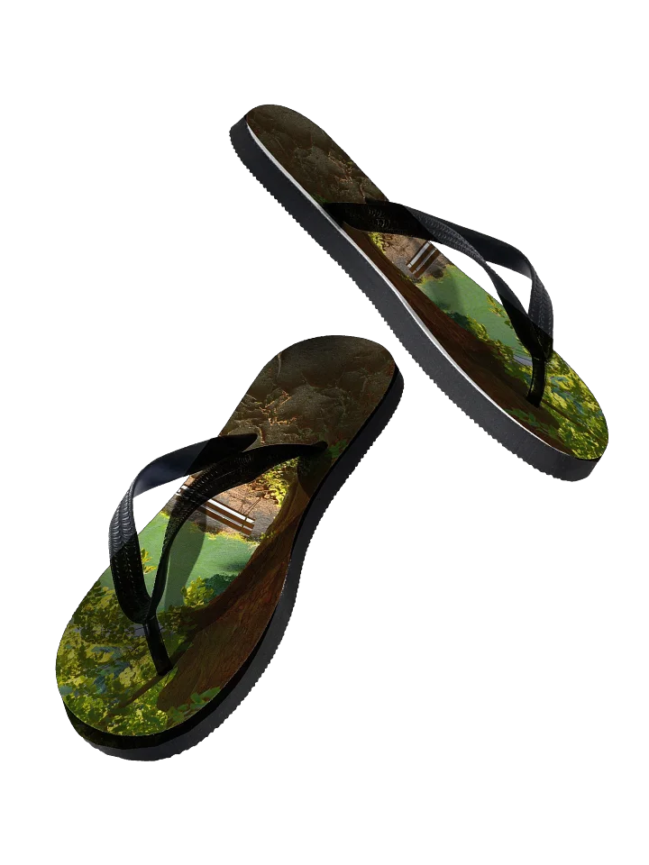 Flip flops - Parkbank unter einem Baum product image (2)