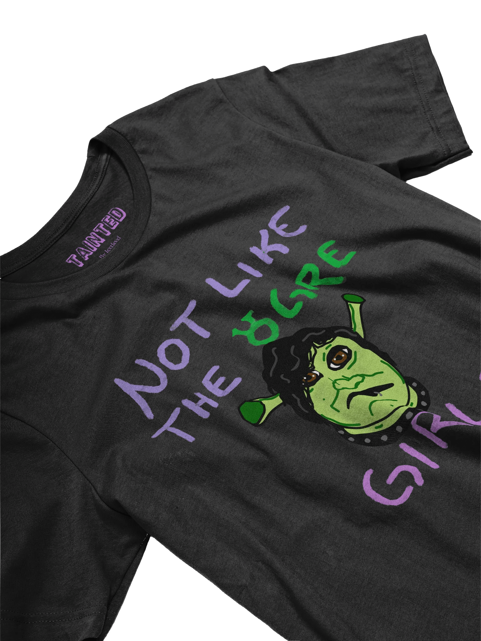 Not like the ogre girls Unisex t-shirt - Tainted product image (17)