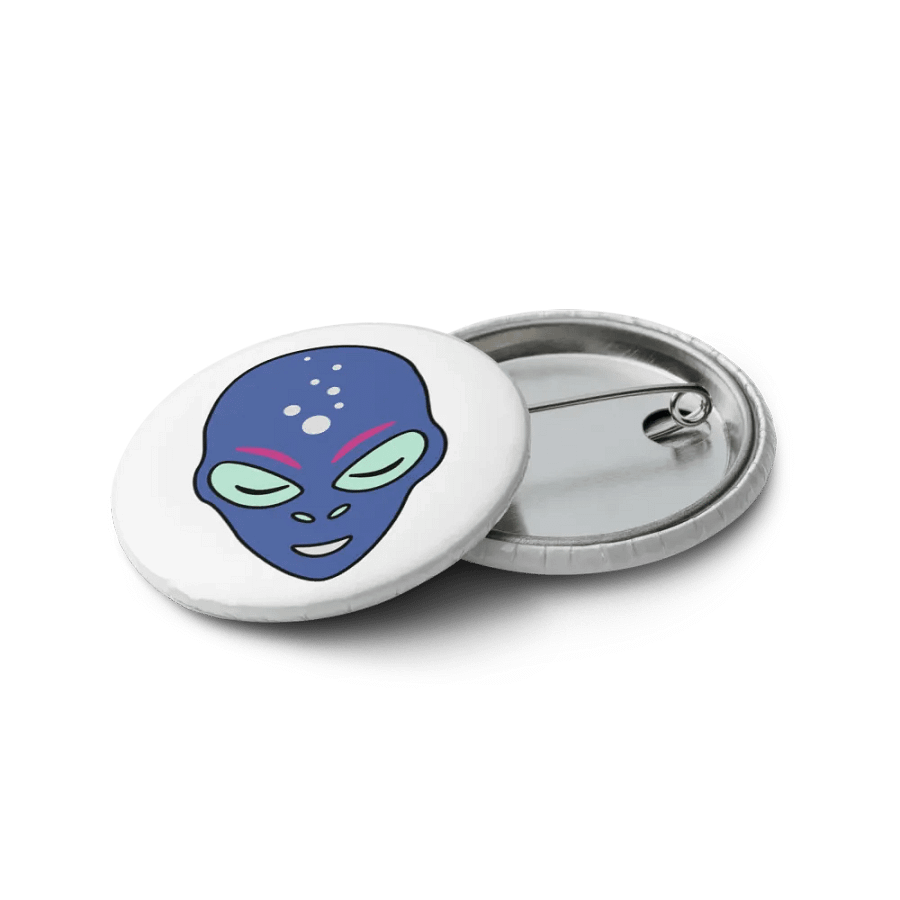 Galactic Alien Pin Buttons Set product image (12)