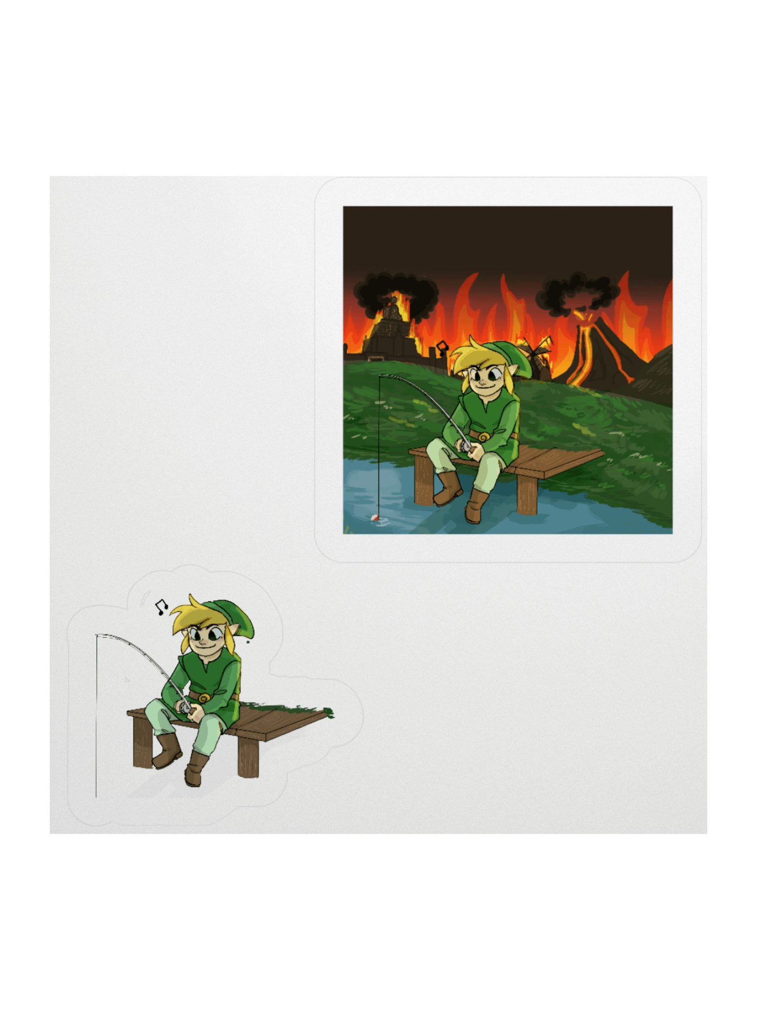 this is fine (stickers) product image (1)