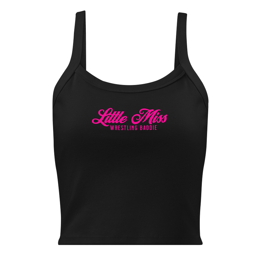 Little Miss Wrestling Baddie Micro-Rib Tank Top product image (1)