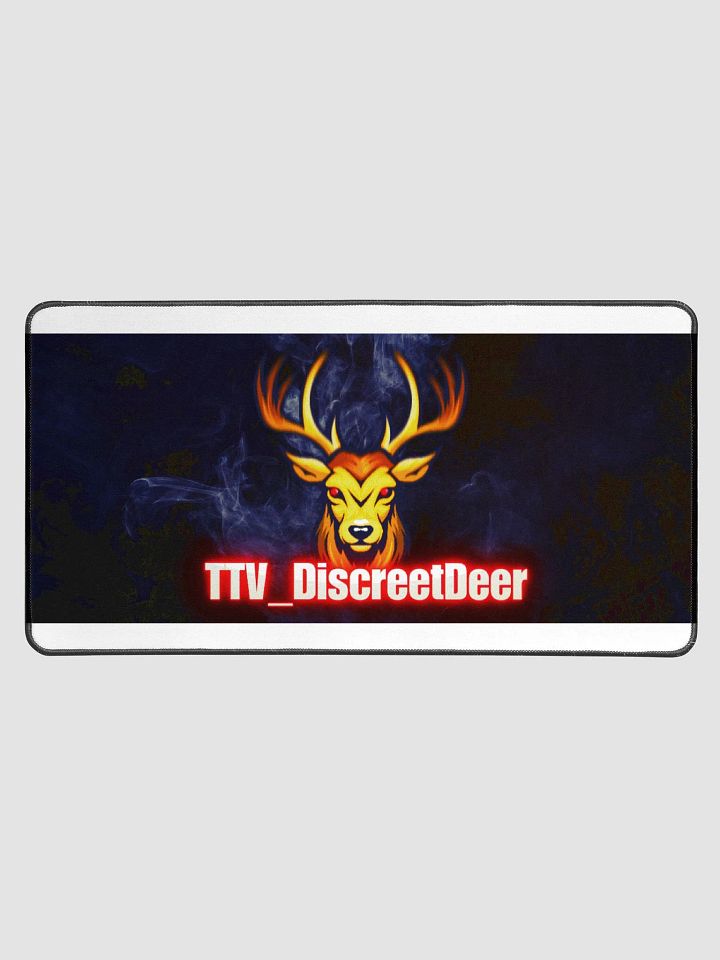 The Discreet banner Desk Mat product image (1)