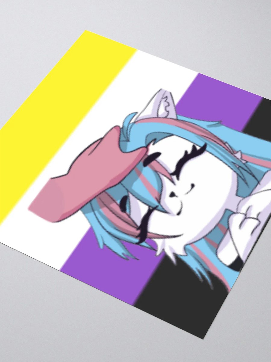 Pride Sticker: Nonbinary product image (3)