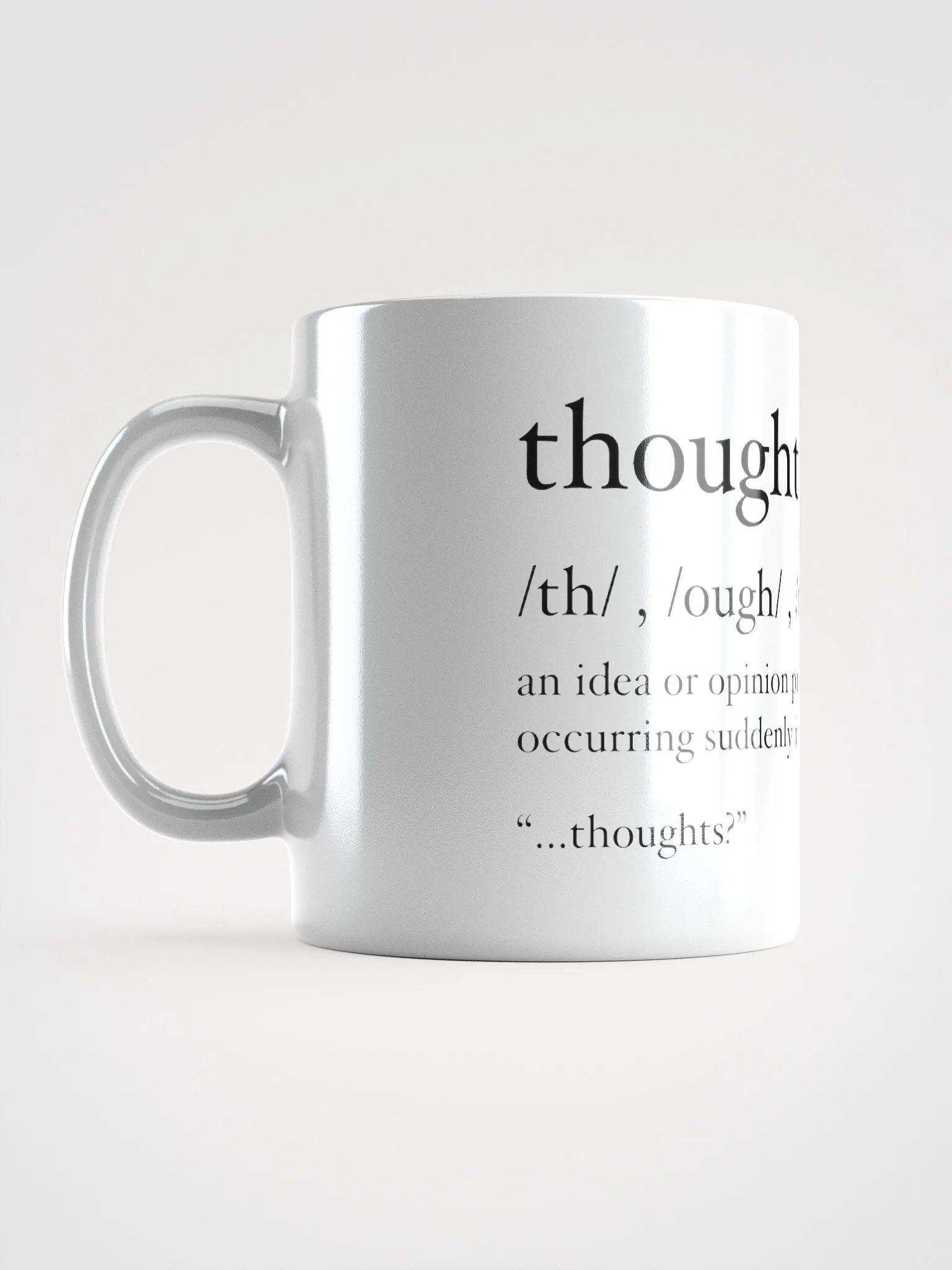 Thoughts Definition Mug product image (2)