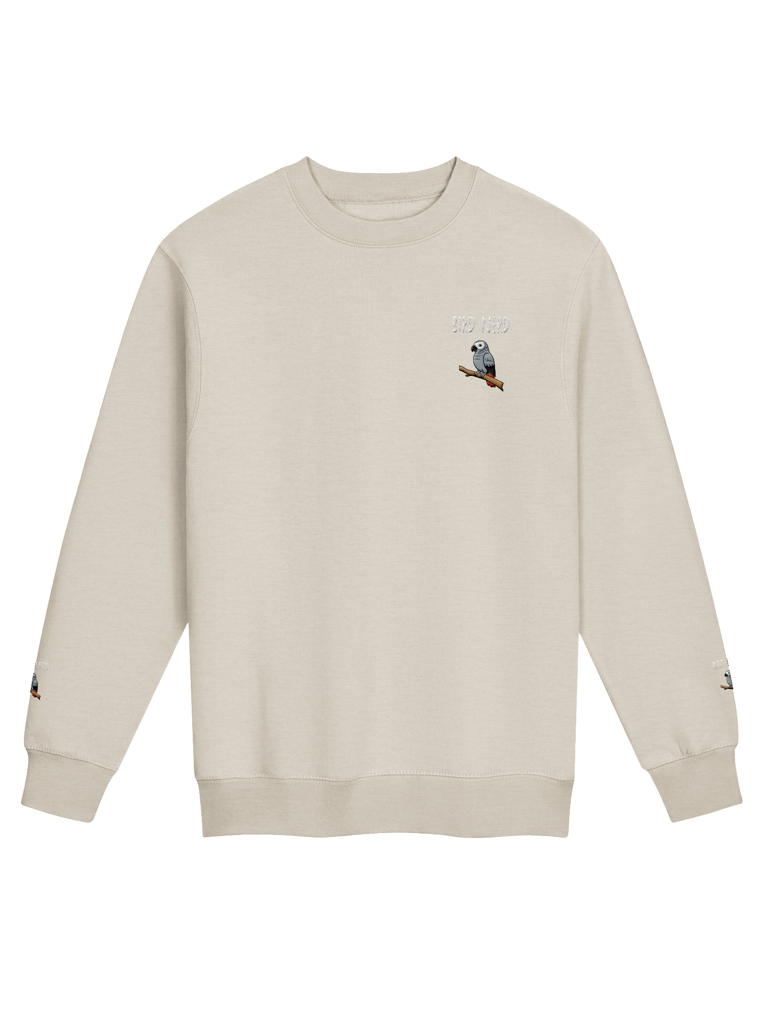 BIRD NERD Sweatshirt (Grey) product image (1)