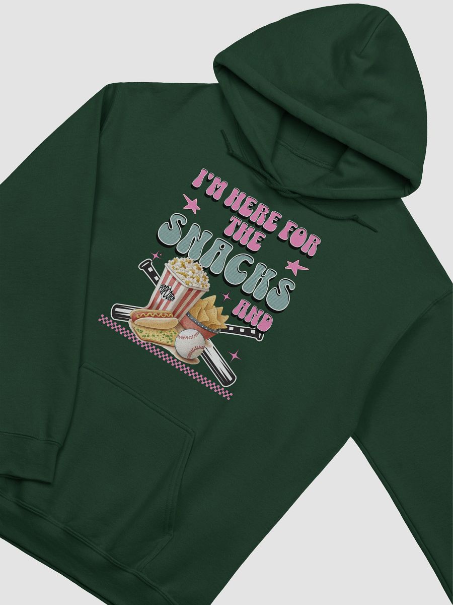 Im Here For The Snacks And Baseball Lover Hoodie product image (2)