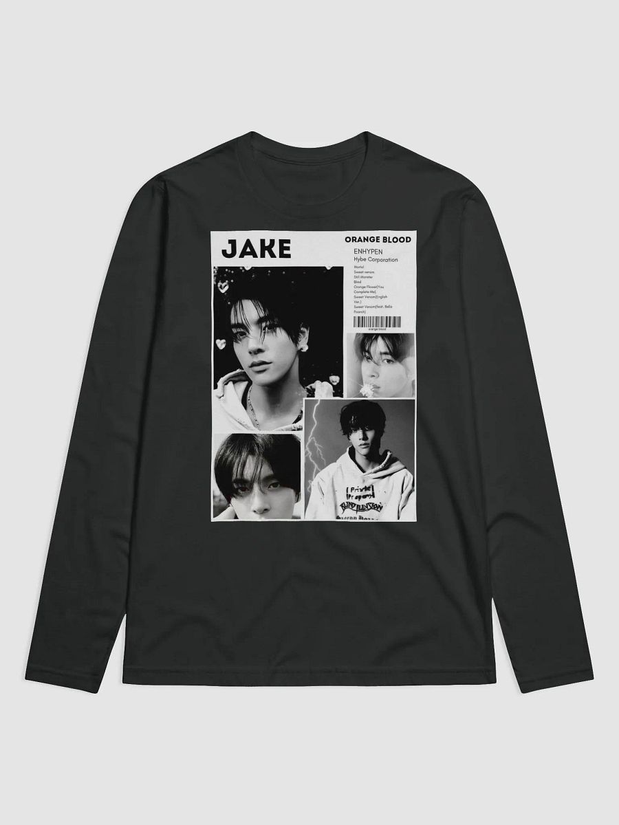 Jake from Enhyphen Long Sleeve Unisex T-shirt product image (1)