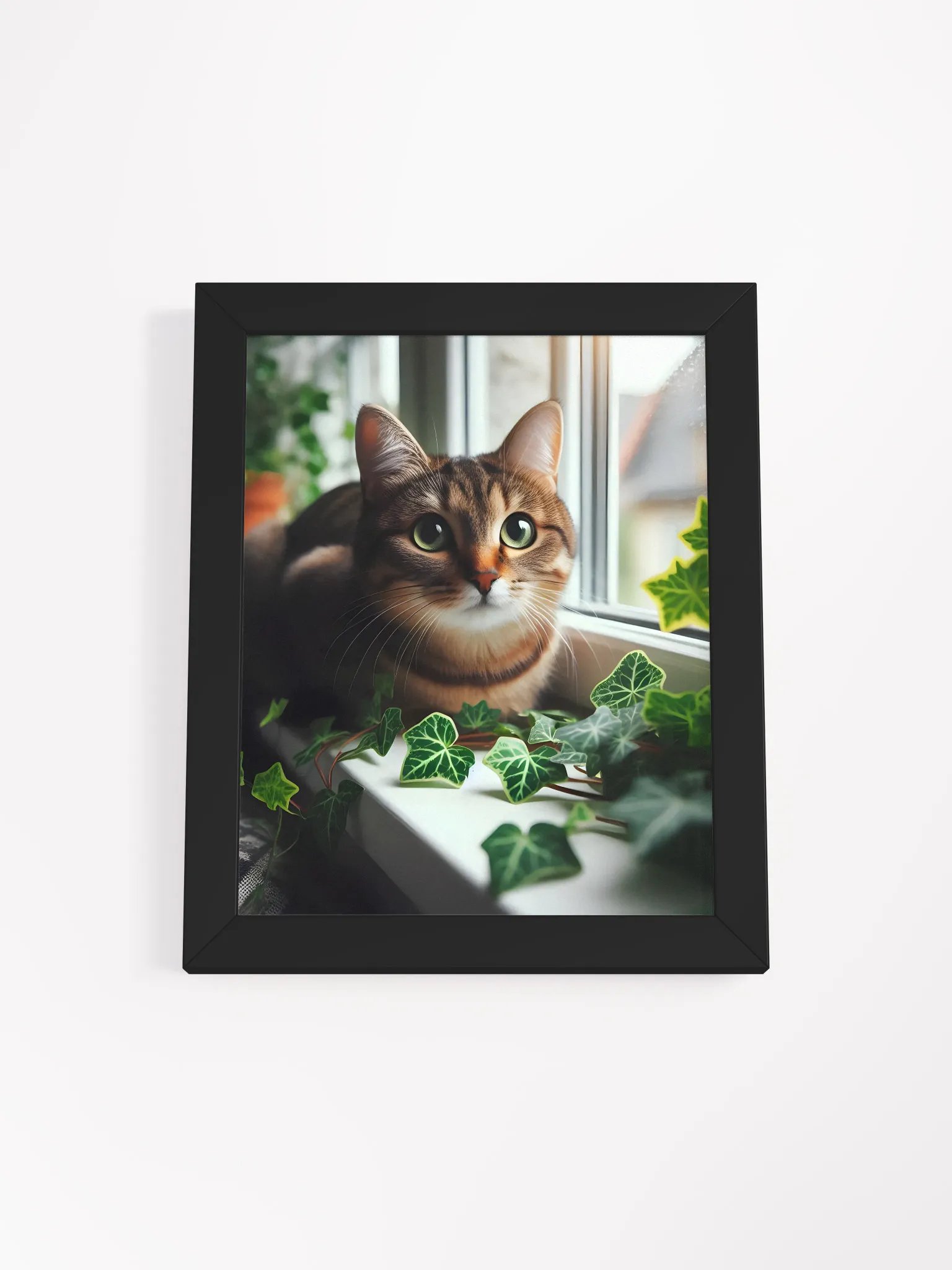 Window Watcher Matte Poster In Frame product image (1)