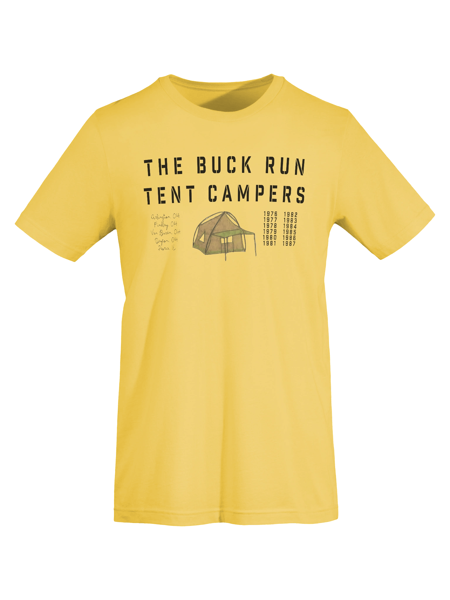 Buck Run Tent Campers T-Shirt product image (7)