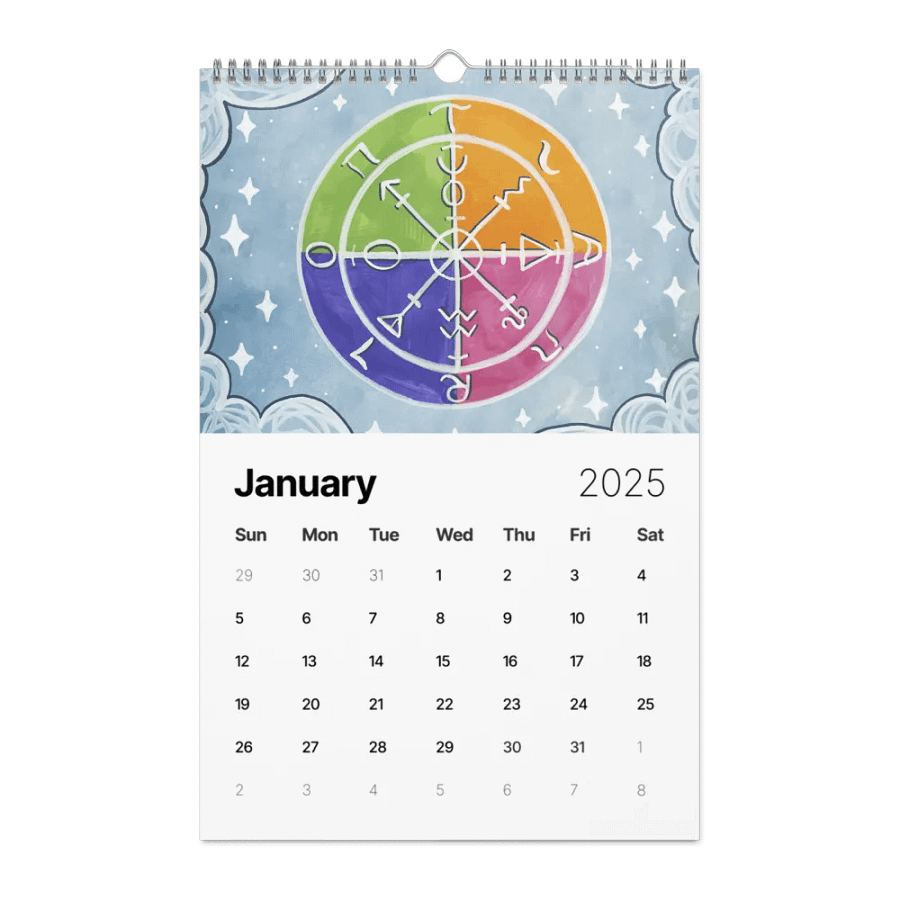 Tarot Collection - Traditional Art by Ruble | 2025 Calendar product image (6)