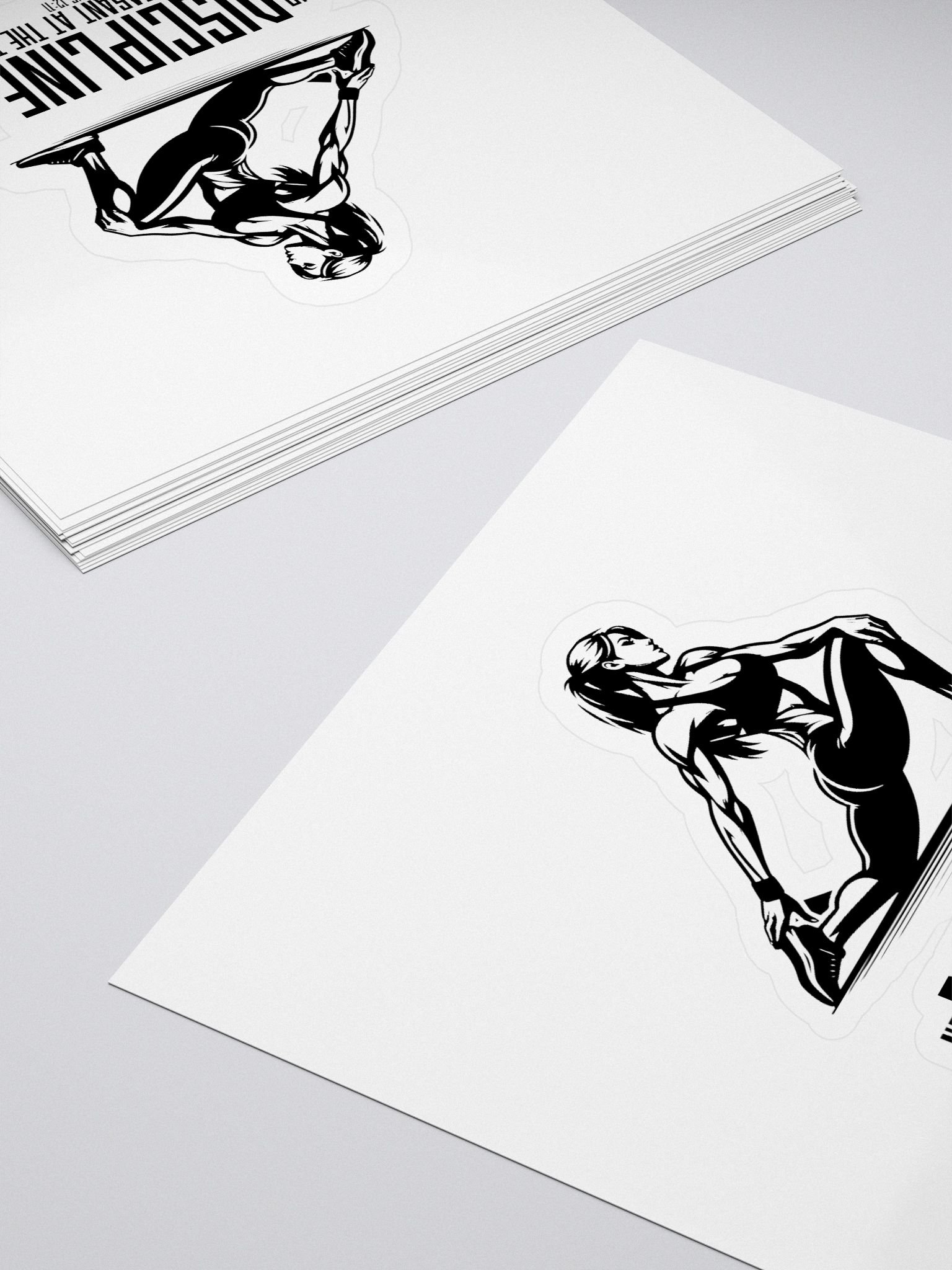 No Discipline Pleasant Woman Flex Sticker product image (4)