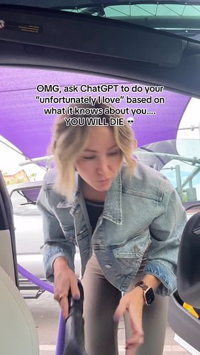 Unhinged. Relatable. On brand.
Don’t judge me. Or do. 🤷‍♀️

But also, try this out yourself and see how chat grills you 🤣 

#...