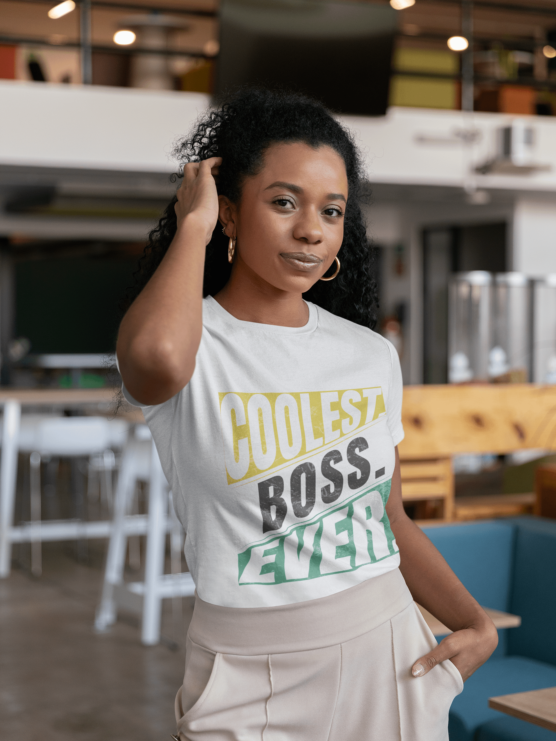 Special Edition Heavyweight T-Shirt – Coolest Boss Ever | Ultra-Soft, Elevated Fit & Leadership-Inspired product image (3)