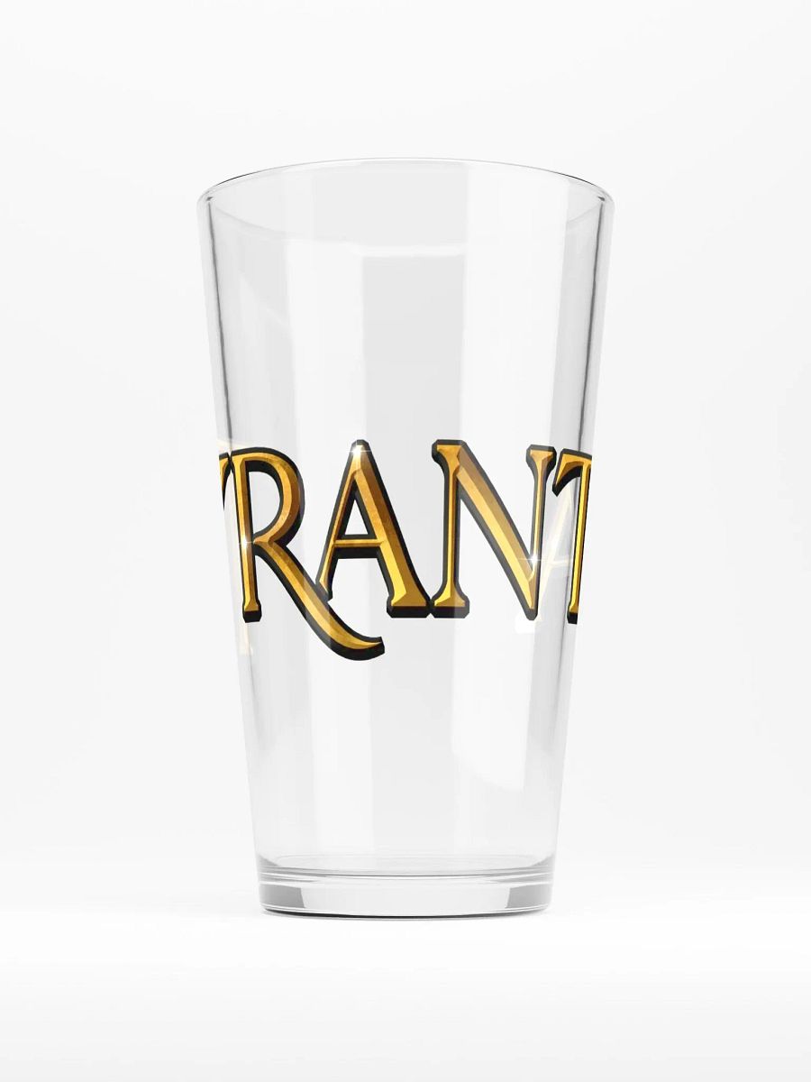 Tyrantia Schriftzug Pint Glas product image (1)