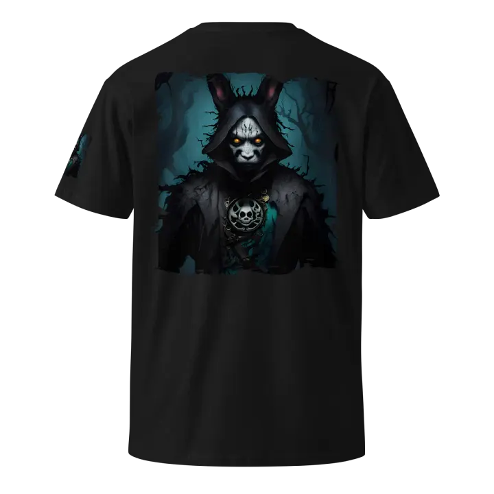 Evil Rabbit Unisex Tee Back Printed product image (2)
