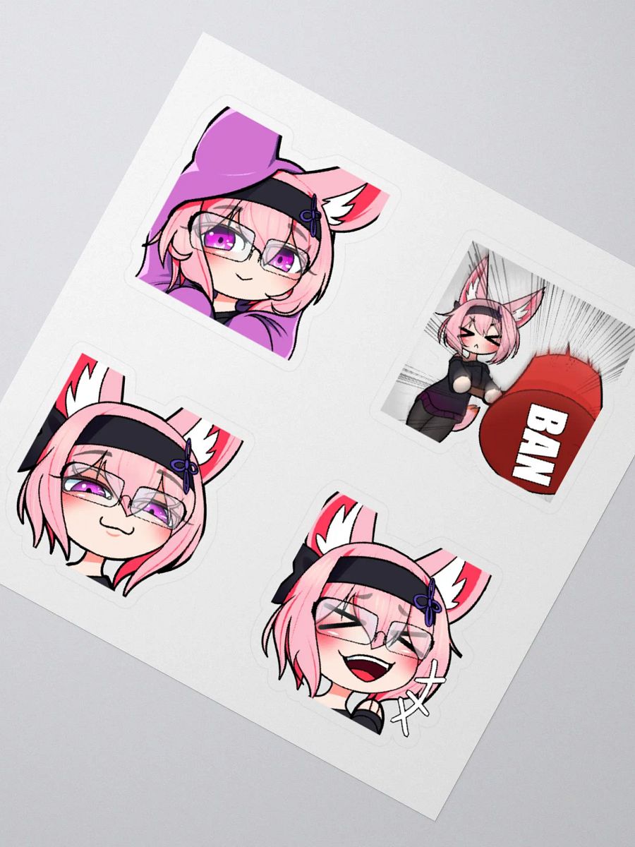 Donad_VR New Emote Stickers product image (6)