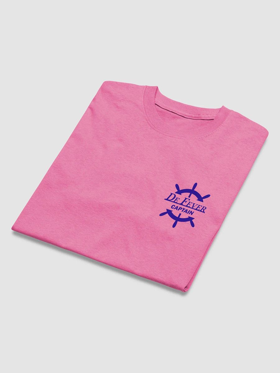 DeFever Captain - T-Shirt - Light Shirt w/Blue Logo product image (6)