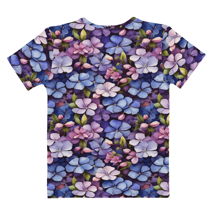 Floral Themed All Over Print T-shirt product image (9)
