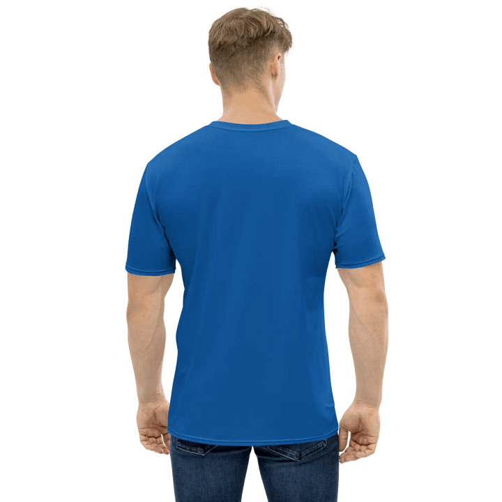Men's TG Blue Crew Neck T-Shirt product image (2)