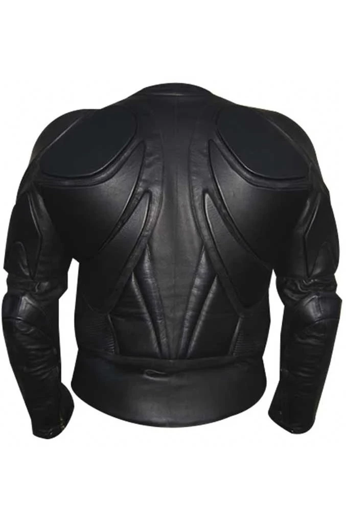 Batman leather Jacket for motorcycle (armor, suit, gear, protection moto sports equipment ) product image (4)