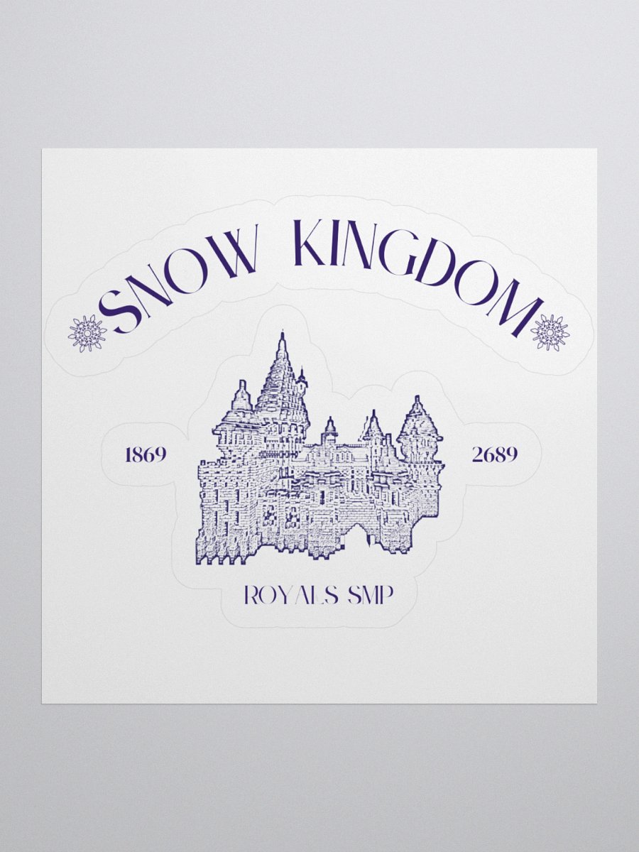 Royals SMP Snow Kingdom Sticker product image (1)