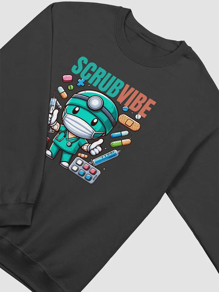 Scrub Vibe Healthcare Worker Sweatshirt product image (23)
