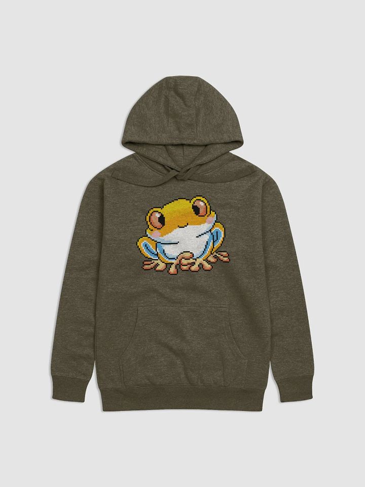Yellow Rip the Frog Premium Hoodie product image (1)