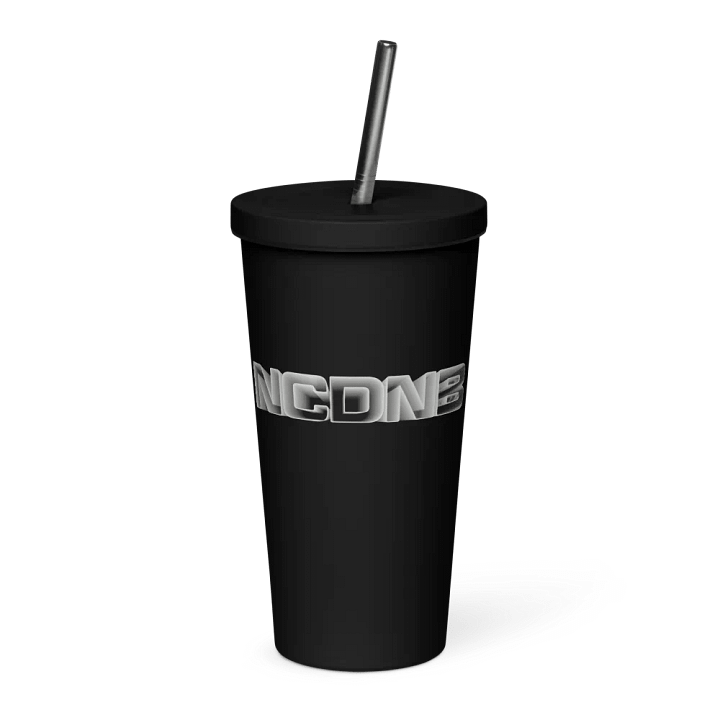 NCDNB Insulated Tumbler with a Straw product image (1)