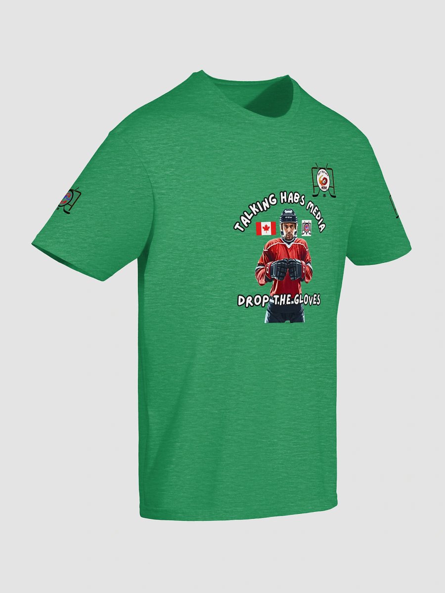 Talking Habs "Drop the Gloves" White Design T-Shirt product image (10)