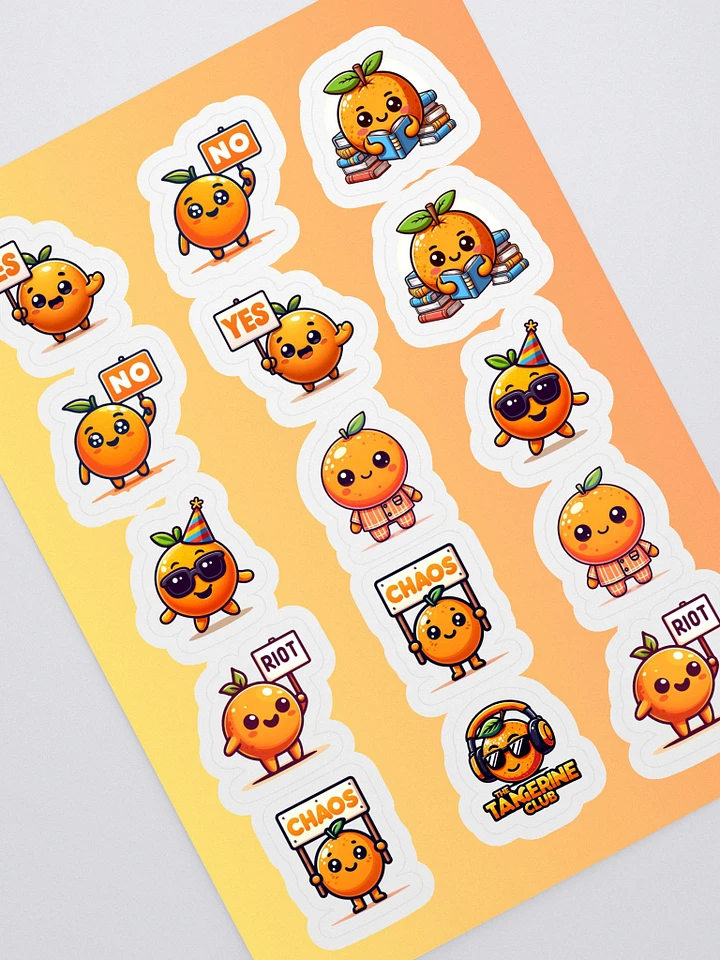 Tangerine Sticker Sheet #2 product image (1)