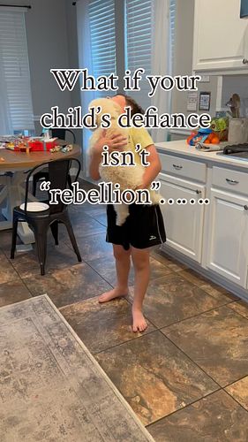 Do you ever wonder if your child’s tantrum is really rebellion or just an overwhelmed nervous system?

Many times, when our k...