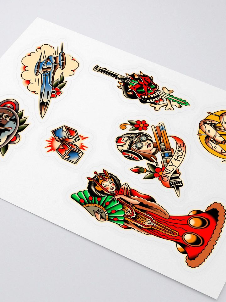 Phantom Menace Flash - Sticker Sheet product image (2)