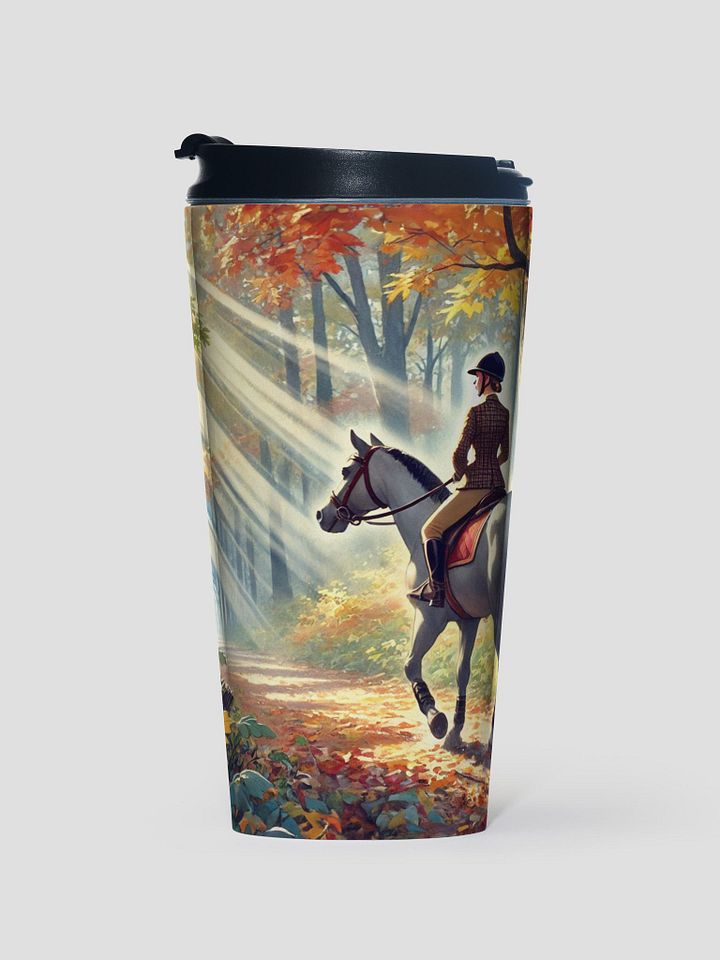 Autumn Horse Ride Stainless Steel Travel Mug product image (1)