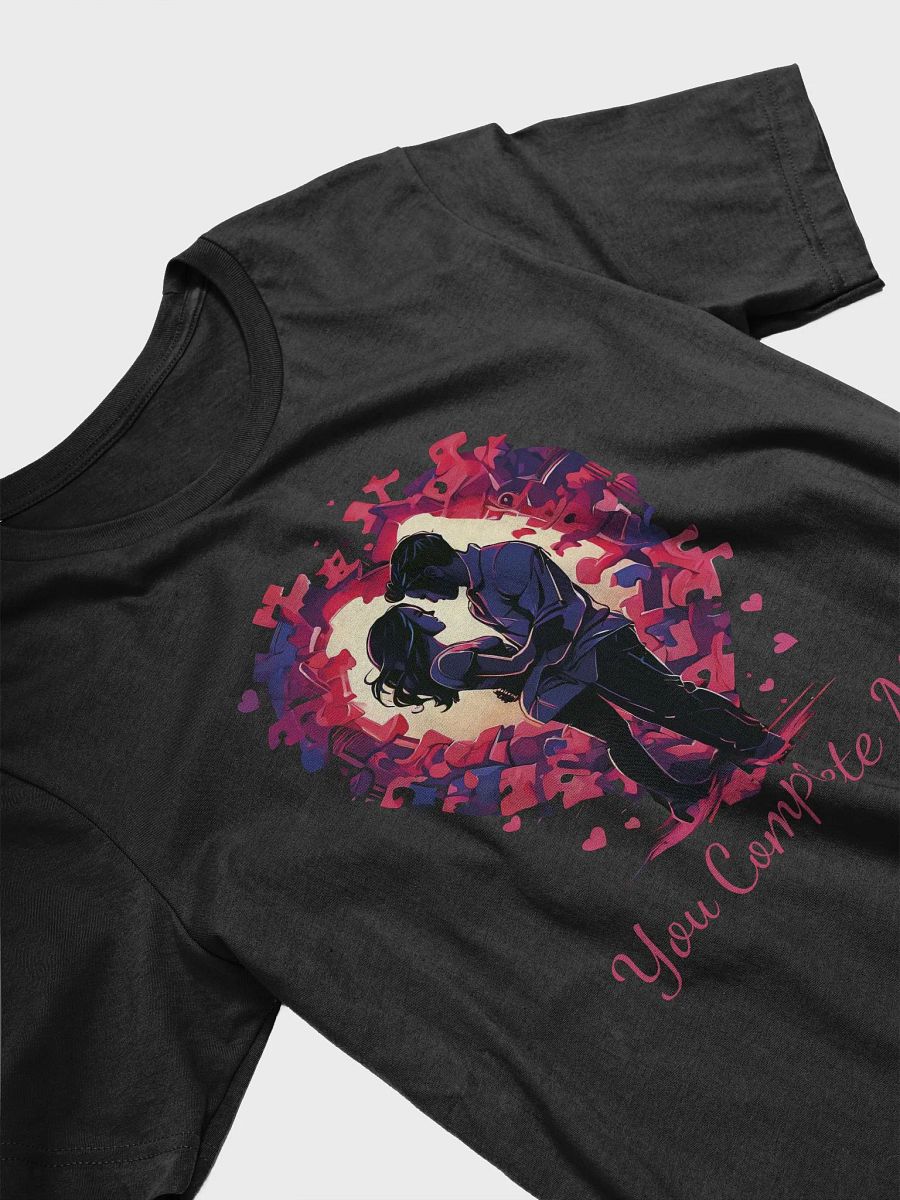 You Complete Me Bella Canvas 3001 T-Shirt - Stylish & Romantic Puzzle Heart Tee for Couples, Valentine's Day, and Anniversaries product image (5)