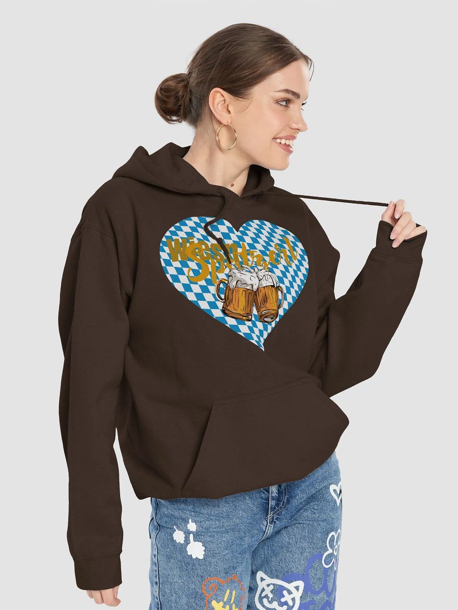 Wiesn-Spatzerl Kapuzen-Pullover Oktoberfest - Bayerisch-Blau product image (7)