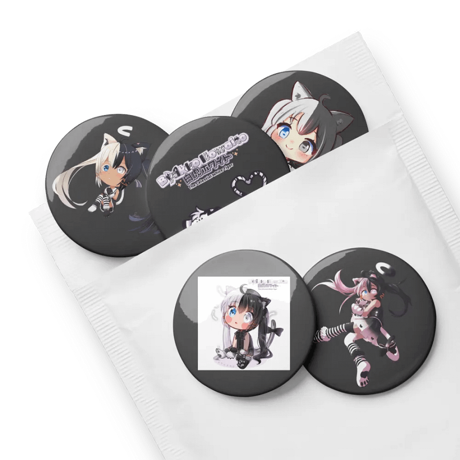 Pin Button - Limited Edition Collection #1 (Black) product image (8)