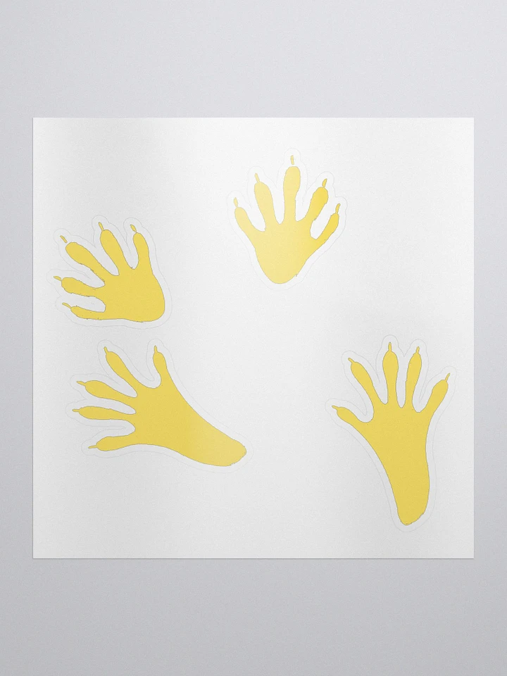 Rascal Prints Stickers - Yellow product image (1)
