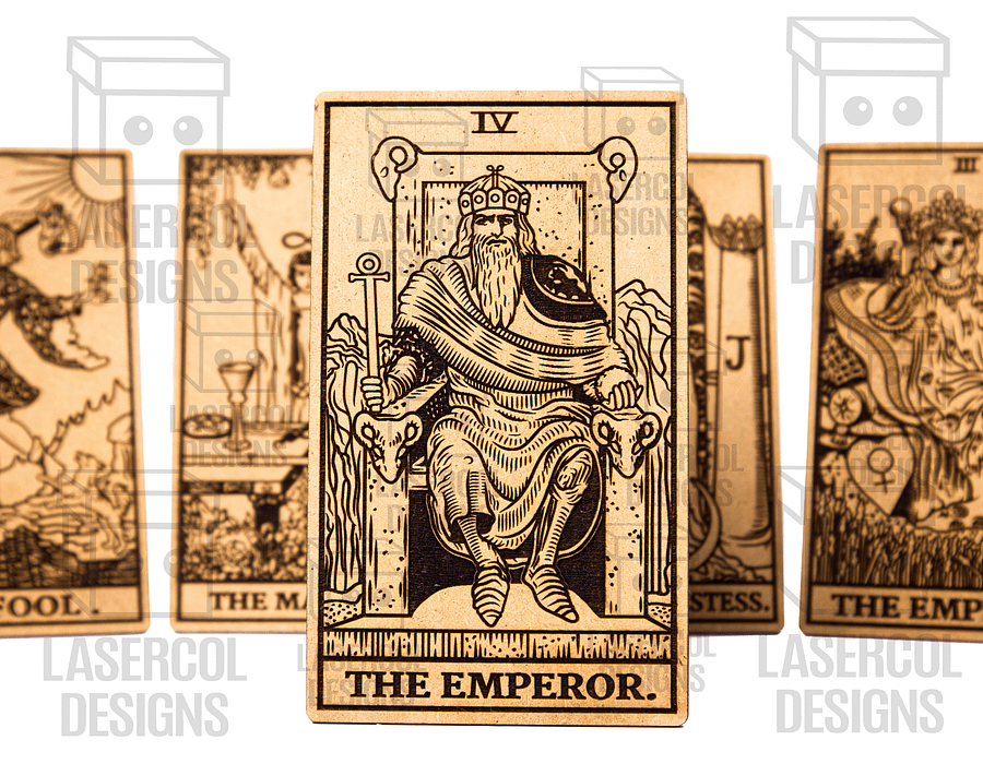 Tarot Cards (Set 1) - Laser Cut Files product image (6)