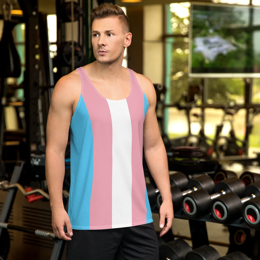 Trans Pride Flag - All-Over Print Tank product image (4)