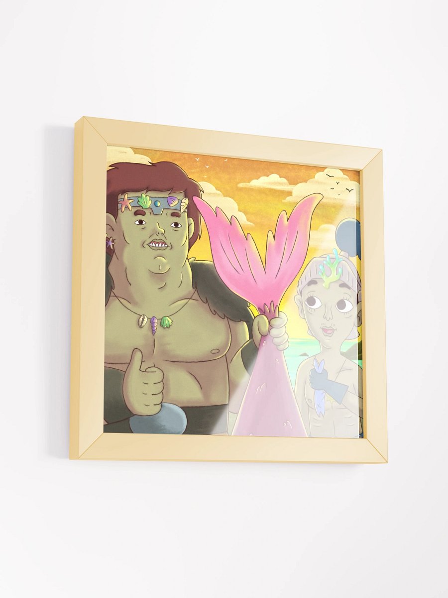 Barb and Pal Fishing Trip - Framed Poster product image (3)
