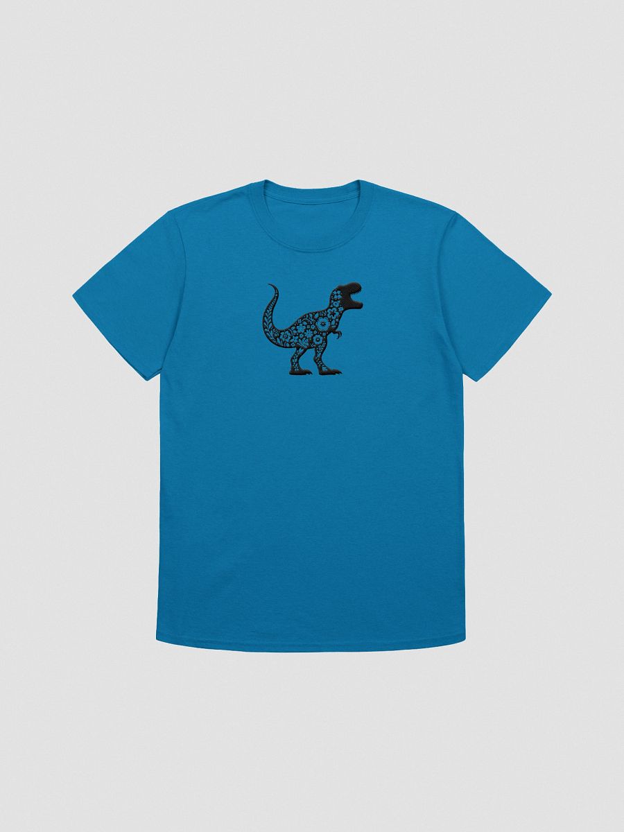 Floral Embroidered T-Rex T-Shirt product image (7)