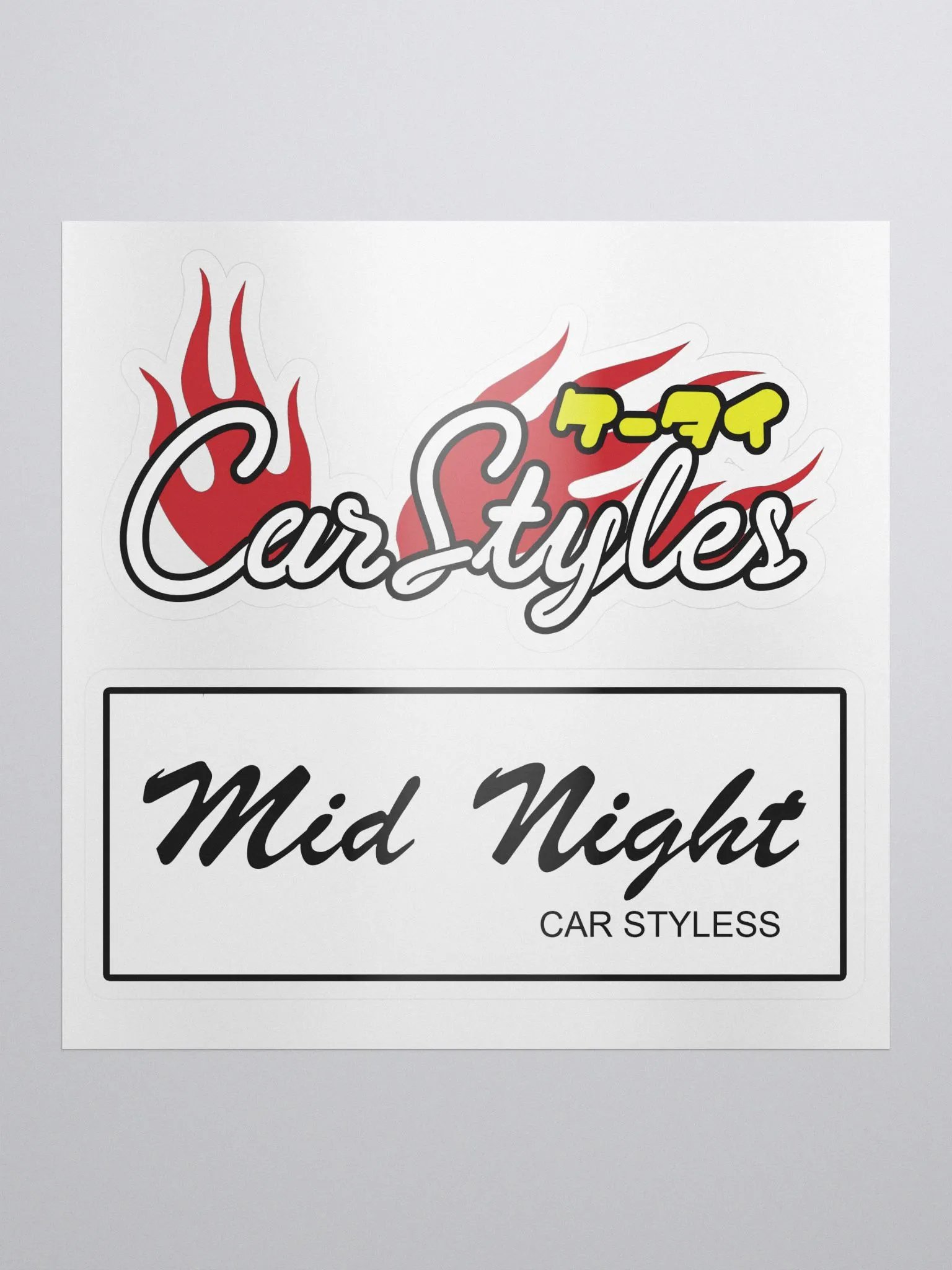 Mid Night Styless/Car Styles Magazine Sticker! product image (1)