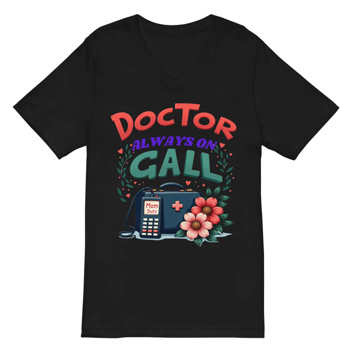 Mom Duty, Doctor Always on Call V-Neck Tee product image (3)