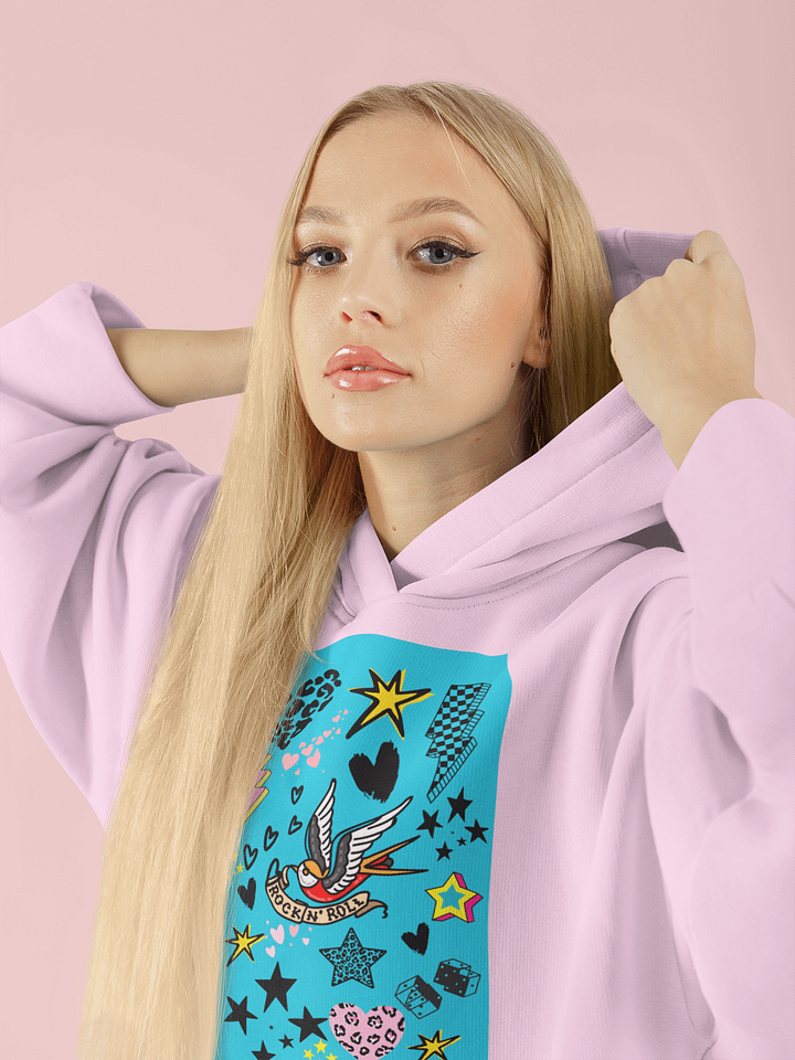 Rock'n Roll Gildan Classic Hoodie - Unisex product image (1)