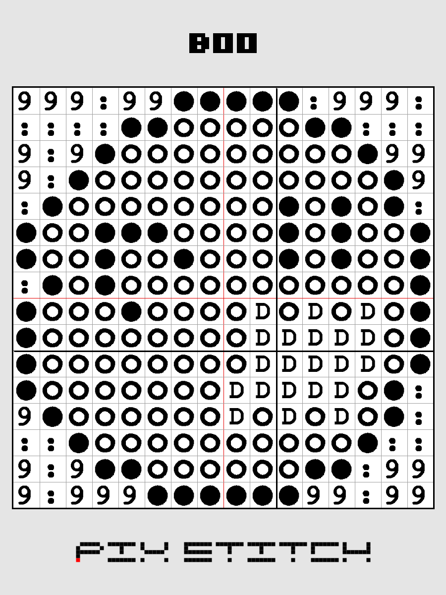 Boo Pixel Art product image (3)