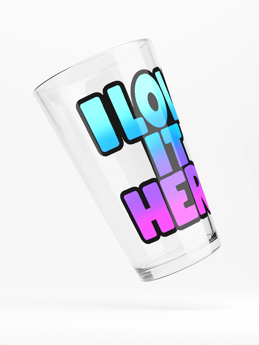 I LOVE IT HERE PINT GLASS product image (4)