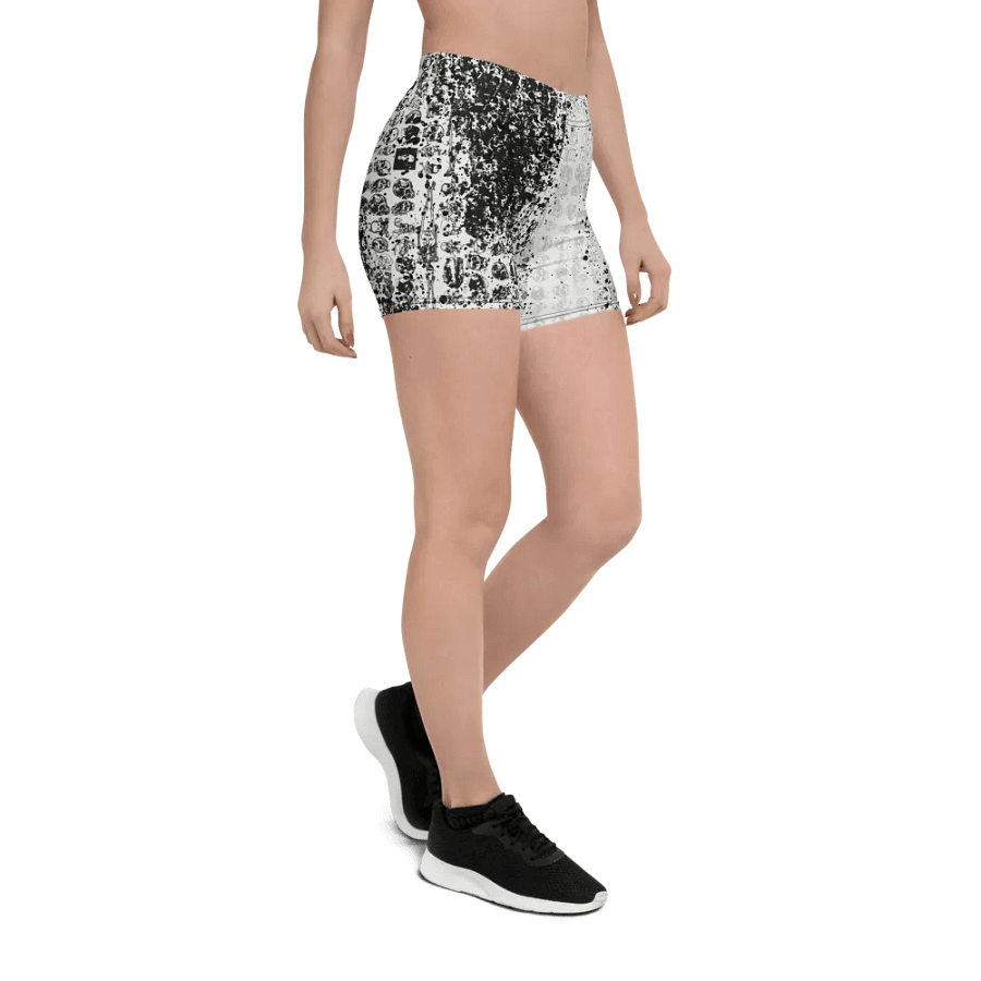 Mystic Symbols B/W | All-Over Print Shorts product image (6)