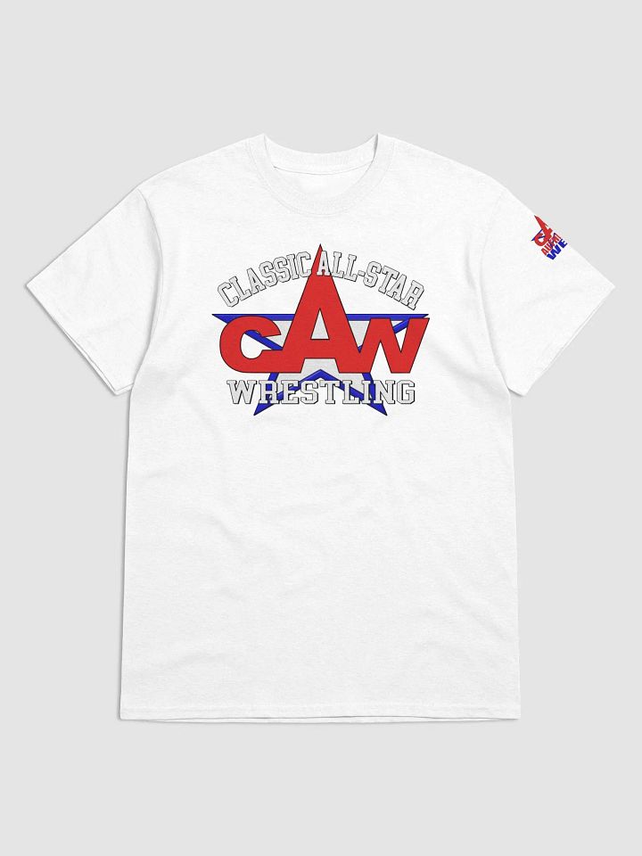 Classic All-Star Wrestling T-Shirt - White product image (1)
