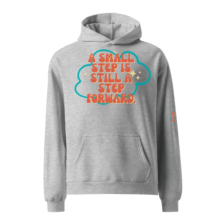 AS Colour Unisex Premium Oversized Hoodie - A small step... product image (4)